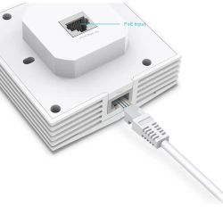 Точка доступа TP-LINK EAP650-Wall, AX3000, 2.4/5ГГц, 1xRJ45, белый