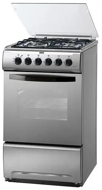 Инструкция, руководство по эксплуатации для газовая плита Zanussi ZCG  554NX1, электрическая духовка, серебристый [zcg554nx1] (567289) - скачать  Ситилинк