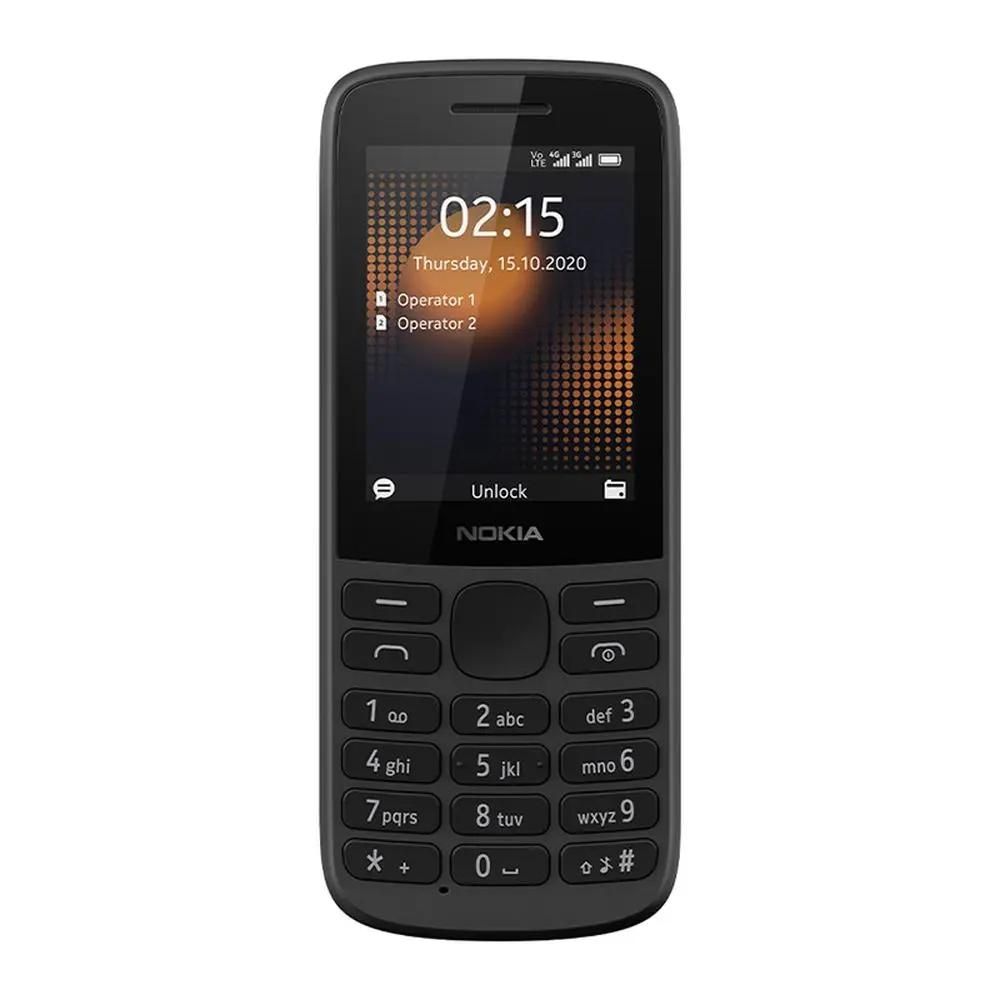 Сотовый телефон Nokia 215 4g черный – купить в Ситилинк | 1444982