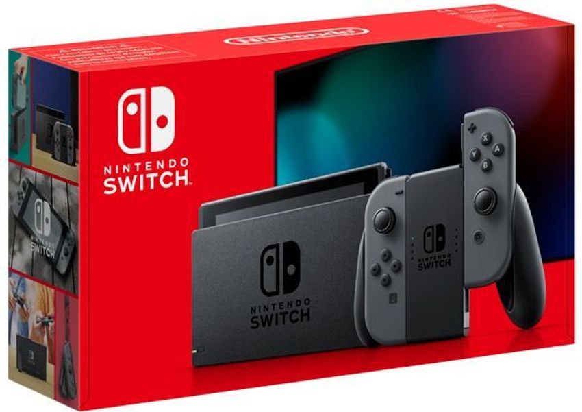 Игровая консоль Nintendo Switch серый