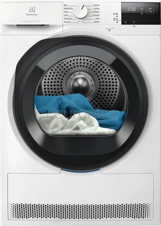 Сушильная машина Electrolux EW6D295GE белый, с английской панелью управления