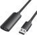 Изображение товара Кабель-удлинитель VENTION CBKBS,  USB 2.0 A(m) (прямой) -  USB 2.0 A (f) (прямой),  25м,  черный