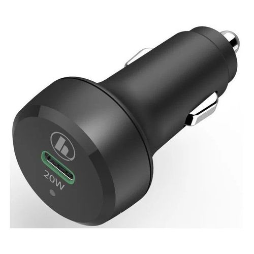 Автомобильное зарядное устройство HAMA H-210569, USB-C, 20Вт, 1.67A, черный [00210569]