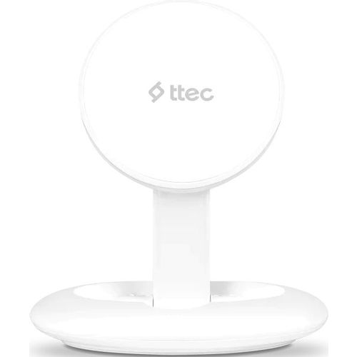 Беспроводное зарядное устройство TTEC 2KS31B, USB-C, USB-C, 10Вт, белый