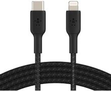 Изображение товара Кабель Belkin Lightning - USB Type-C 2м черный для Apple Изображение товара Кабель Belkin Lightning - USB Type-C 2м черный для Apple
