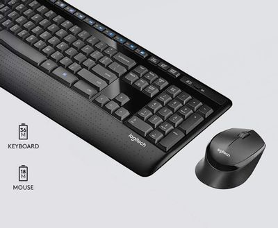 Logitech MK345 USB 2.0 920 008534 1407081