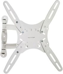 Кронштейн для телевизора Kromax TECHNO-5, 15-55", настенный, поворот и наклон, белый