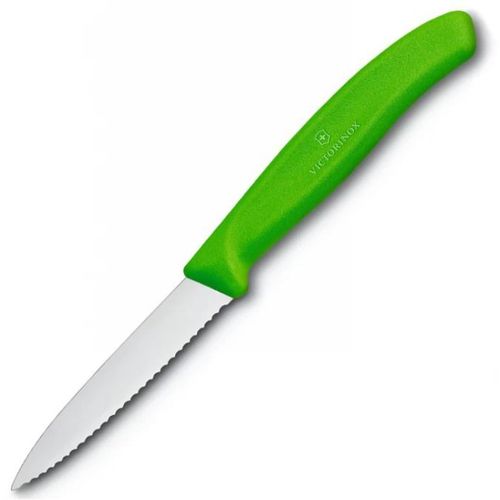 Нож кухонный Victorinox Swiss Modern, 220мм, стальной, дерево [6.9010.22g] VICTORINOX
