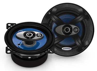 Колонки автомобильные Soundmax SM-CSC403, 10 см (4 дюйм.), комплект 2 ...