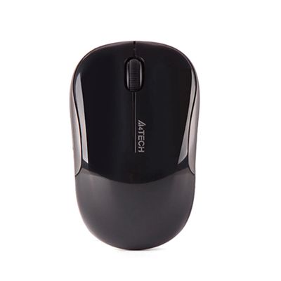 Мышь A4TECH G3-300N, оптическая, беспроводная, USB, черный [g3-300n (black)]