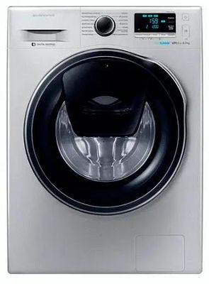 Стиральная машина Samsung WW80K6210RS/LD, с фронтальной загрузкой, 8кг ...
