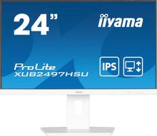 Изображение товара 23.8" Монитор Iiyama ProLite XUB2497HSU-W2 Full HD IPS 100Гц 2хUSB HDMI DP