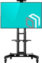 Изображение товара Подставка для телевизора ONKRON TS1551 40-70 дюймов напольная мобильная черная