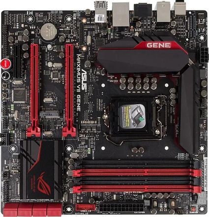 Материнская плата ASUS MAXIMUS VII GENE, LGA 1150, Intel Z97, mATX, Ret