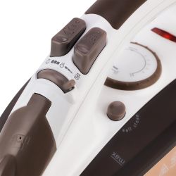 Утюг Vitek VT-1201,  с паровым ударом,  коричневый
