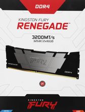 Оперативная память Kingston Fury Renegade Black KF432C16RB12K2/32 DDR4 -  2x 16ГБ