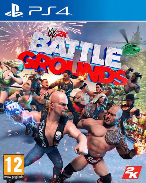 Игра PlayStation WWE 2K Battlegrounds, для  PlayStation 4,  ENG (игра и субтитры)