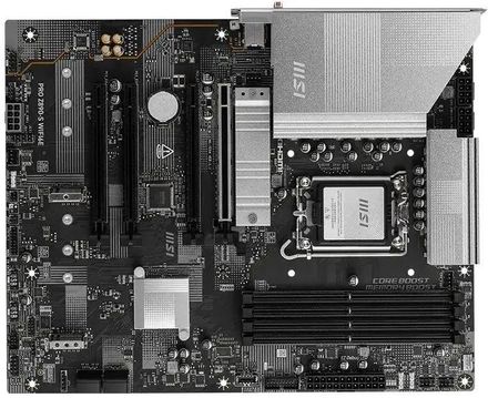 Материнская плата MSI PRO Z890-S WIFI6E, Socket LGA 1851, Intel Z890, ATX, Ret