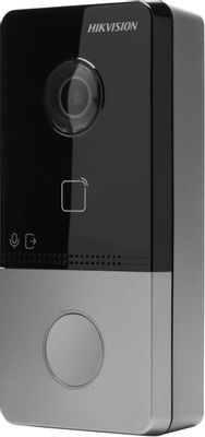 Видеопанель Hikvision DS-KV6113-PE1(C), накладная, черный – купить в ...