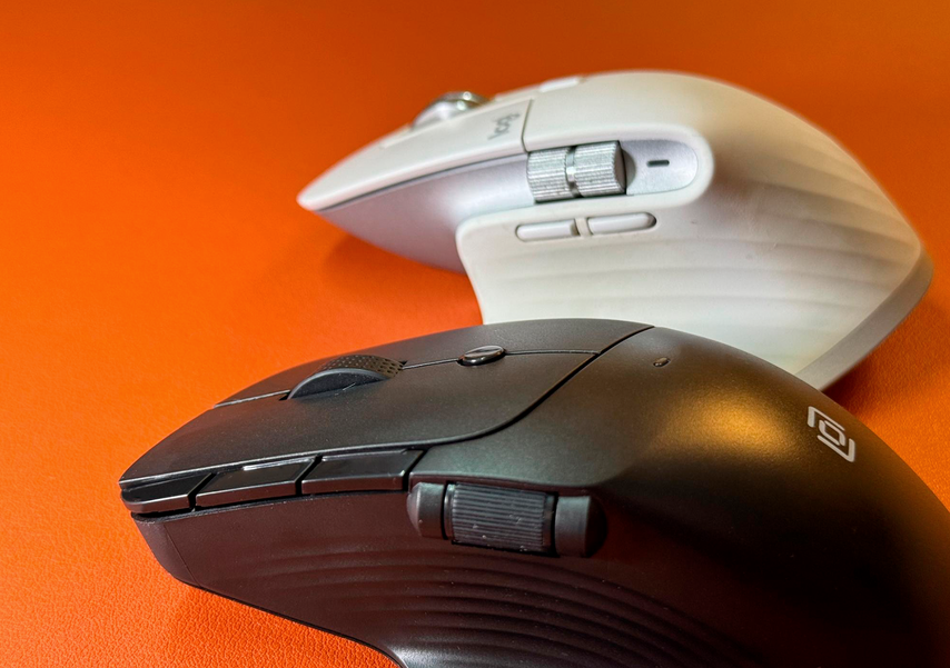 По расположению колесики полностью одинаковые у Oklick и Logitech