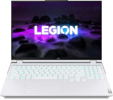 Ноутбук игровой Lenovo Legion 5 Pro 16ACH6H 16", AMD Ryzen 7 5800H 3.2ГГц, 8-ядерный, 16ГБ DDR4, 1ТБ SSD,  NVIDIA GeForce  RTX 3070 для ноутбуков - 8 ГБ, без операционной системы, белый [82jq00agrk]