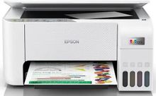 МФУ струйное Epson L3256 цветная печать, A4, с СНПЧ, белый