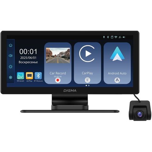 Автомобильный монитор Digma Smart Play 1200 Dual