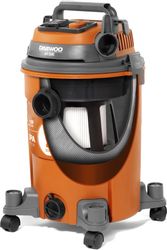 Строительный пылесос Daewoo DAVC 2516S,  оранжевый