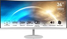 Изображение товара Монитор MSI Pro MP341CQW 34 дюйма изогнутый VA 100 Гц с HDMI и DisplayPort