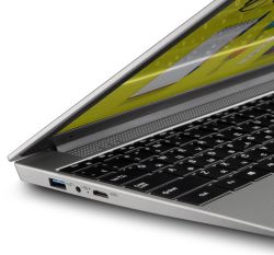 Ноутбук AZERTY Story RB-1550, 15.6", IPS, Intel Celeron N5095, 4-ядерный, 8ГБ DDR4, 1ТБ SSD,  Intel UHD Graphics,  серебристый