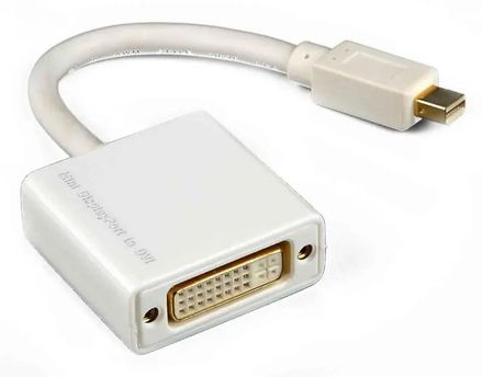 Переходник Display Port PC PET miniDisplayPort (m) - DVI (f)