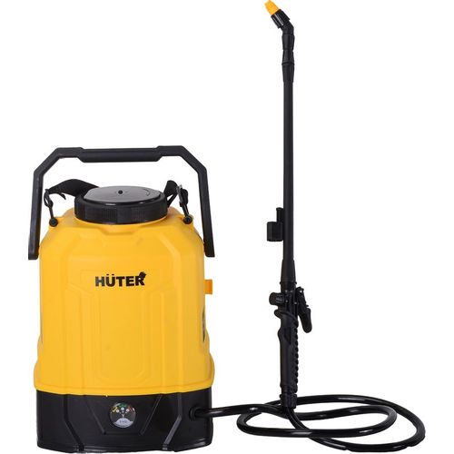 Опрыскиватель Huter SP-5AC, аккумуляторный, наплечный, 5л, желтый/черный [70/13/54]