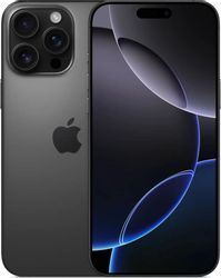 Изображение товара 6.9" Смартфон Apple iPhone 16 Pro Max 256Gb, A3296, NFC, OLED, 120Гц, черный титан Изображение товара 6.9" Смартфон Apple iPhone 16 Pro Max 256Gb, A3296, NFC, OLED, 120Гц, черный титан