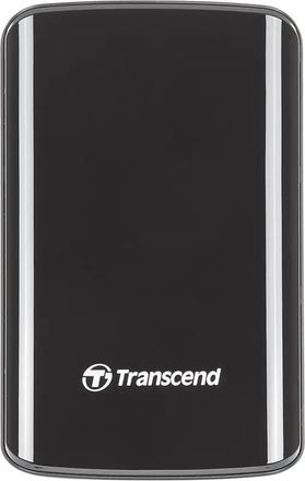 Внешний диск HDD Transcend StoreJet 25D2 TS500GSJ25D2, 500ГБ, черный
