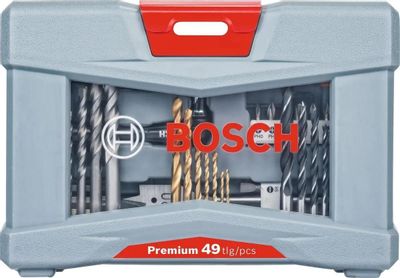 Набор бит Bosch Premium Set - 49,  прямой,  49шт [2608p00233]