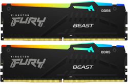 Изображение товара Оперативная память Kingston Fury Beast KF560C30BBEAK2-64 DDR5 - 2x 32ГБ 6000МГц, DIMM, Ret Изображение товара Оперативная память Kingston Fury Beast KF560C30BBEAK2-64 DDR5 - 2x 32ГБ 6000МГц, DIMM, Ret