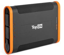 Изображение товара Внешний аккумулятор (Power Bank) TopON TOP-X50,  48000мAч,  черный/оранжевый [103001]