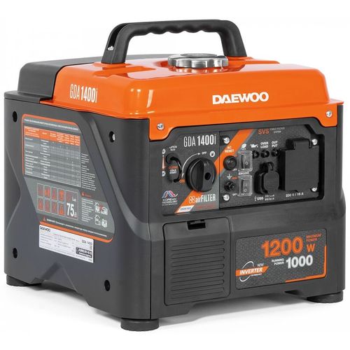 Бензиновый генератор Daewoo GDA 1400i, 220 В, 1.2кВт — цена и наличие Бензиновый генератор Daewoo GDA 1400i, 220 В, 1.2кВт