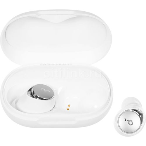 Наушники ANKER Soundcore Space A40, Bluetooth, внутриканальные, белый [a3936g22]