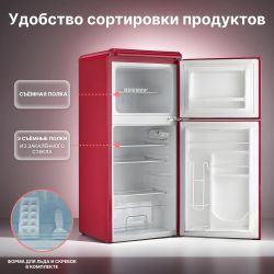 Холодильник двухкамерный TESLER RT-152