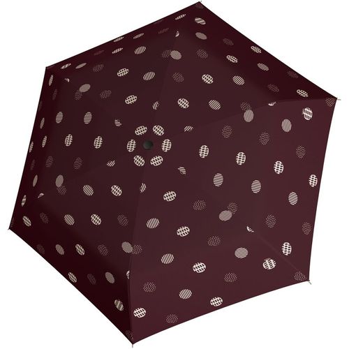 Зонт DOPPLER 722365T04, складной, механический, бордовый