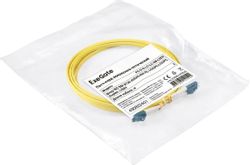 Патч-корд EXEGATE FC-D-9-LC-LC-3M-LSZH 3м, желтый