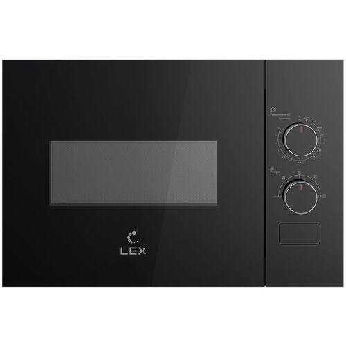 Встраиваемая микроволновая печь LEX Bimo BIMO 15.01N BBL, 15л, 600Вт, черный [chve000036]