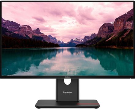 23.8" Монитор Lenovo ThinkVision T24-40,  1920x1080,  IPS,  120Гц,  1хHDMI,  1хDP,  черный и черный/красный [64a4mat2uk]
