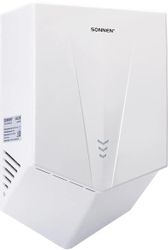 Изображение товара Сушилка для рук SONNEN K2022B 1300 Вт с инфракрасным датчиком белая