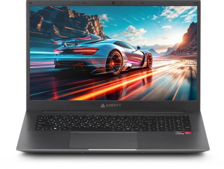 Ноутбук игровой AZERTY Manga RBA-2810, 18.4", IPS, AMD Ryzen 5 7430U 2.3ГГц, 6-ядерный, 32ГБ DDR4, 1ТБ SSD,  AMD Radeon Graphics, Windows 11 Pro,  темно-серый [120-1157]