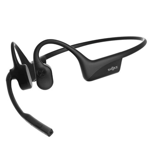 Гарнитура SHOKZ OpenComm2 2025 Upgrade, для компьютера/мобильных устройств, накладные, Bluetooth, черный [c120-an-bk]