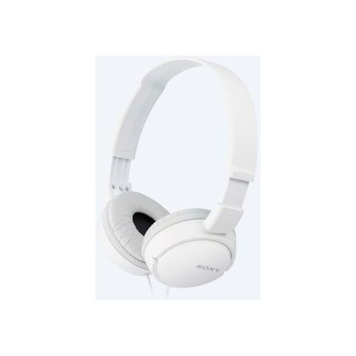 Наушники Sony MDR-ZX110AP, 3.5 мм, накладные, белый [mdr-zx110ap/w]
