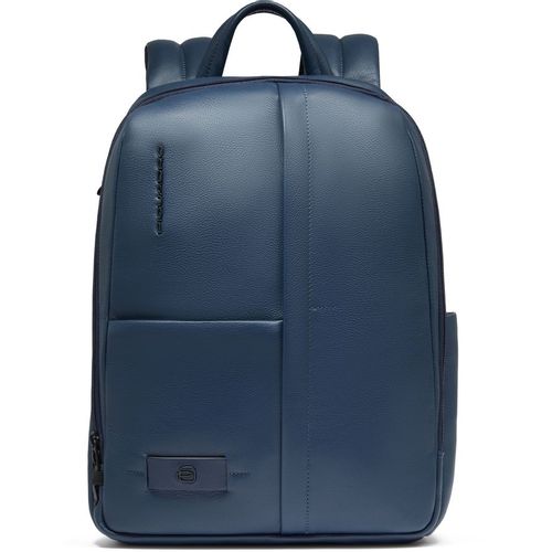 Рюкзак Piquadro Russel CA6765W137/BLU синий натуральная кожа