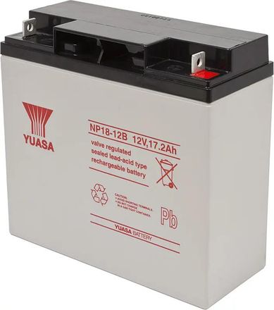 Аккумуляторная батарея Yuasa NP18-12 для ИБП 12В,  17.2Ач
